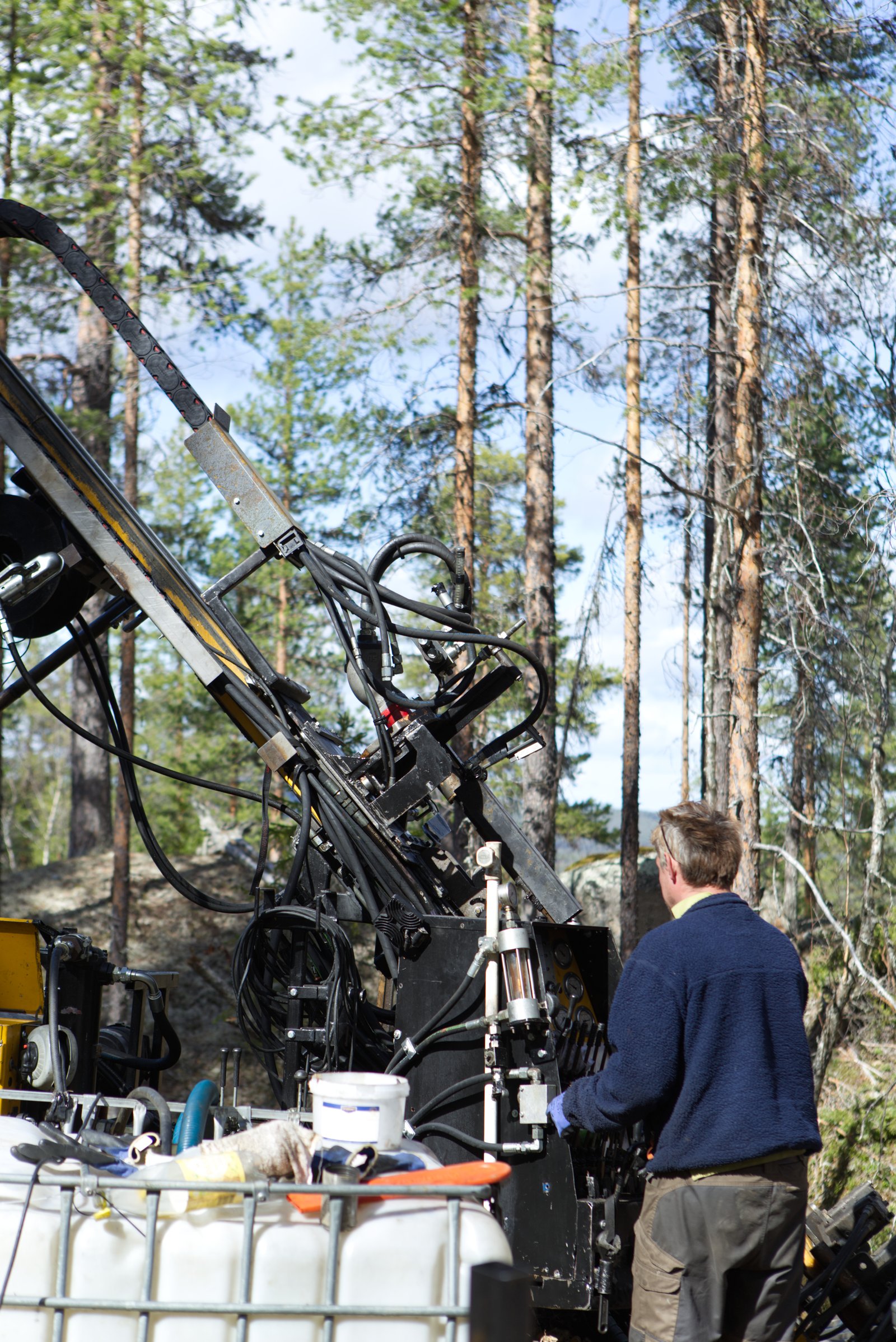 Borrigg i f&auml;lt vid Stortj&auml;rnhobben