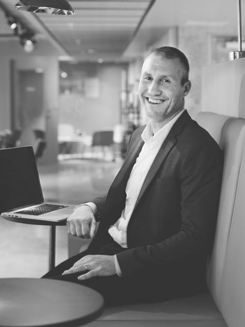 Thomas H&auml;ggkvist, CFO och IR-ansvarig.